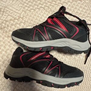 Black and Red Trail Running Shoes